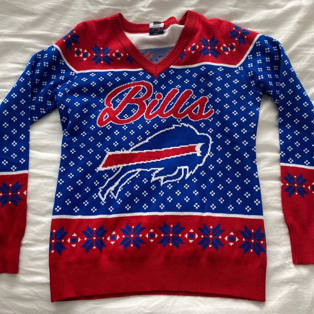 NWOT Buffalo Bills Christmas Sweater